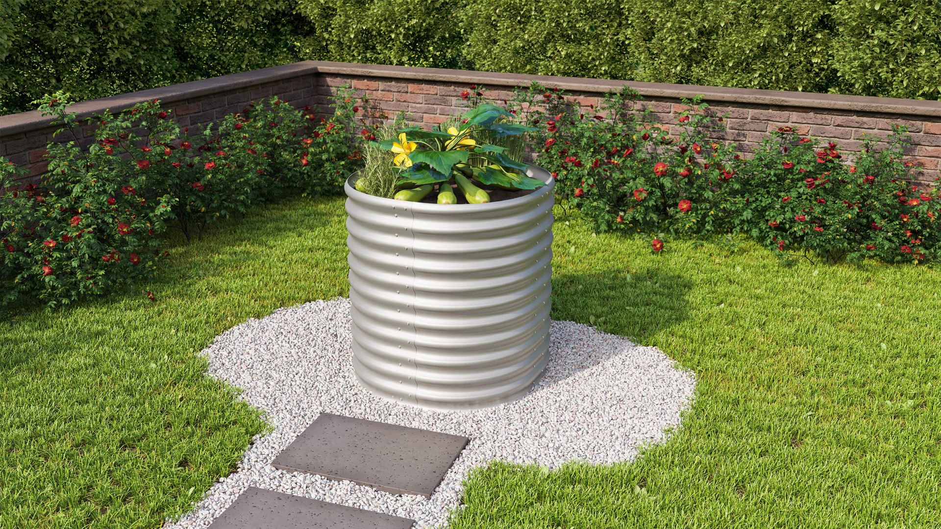 Vitavia zaaibed Vita Round 858 - Verhoogd zaaibed - 85.8 cm afbeelding