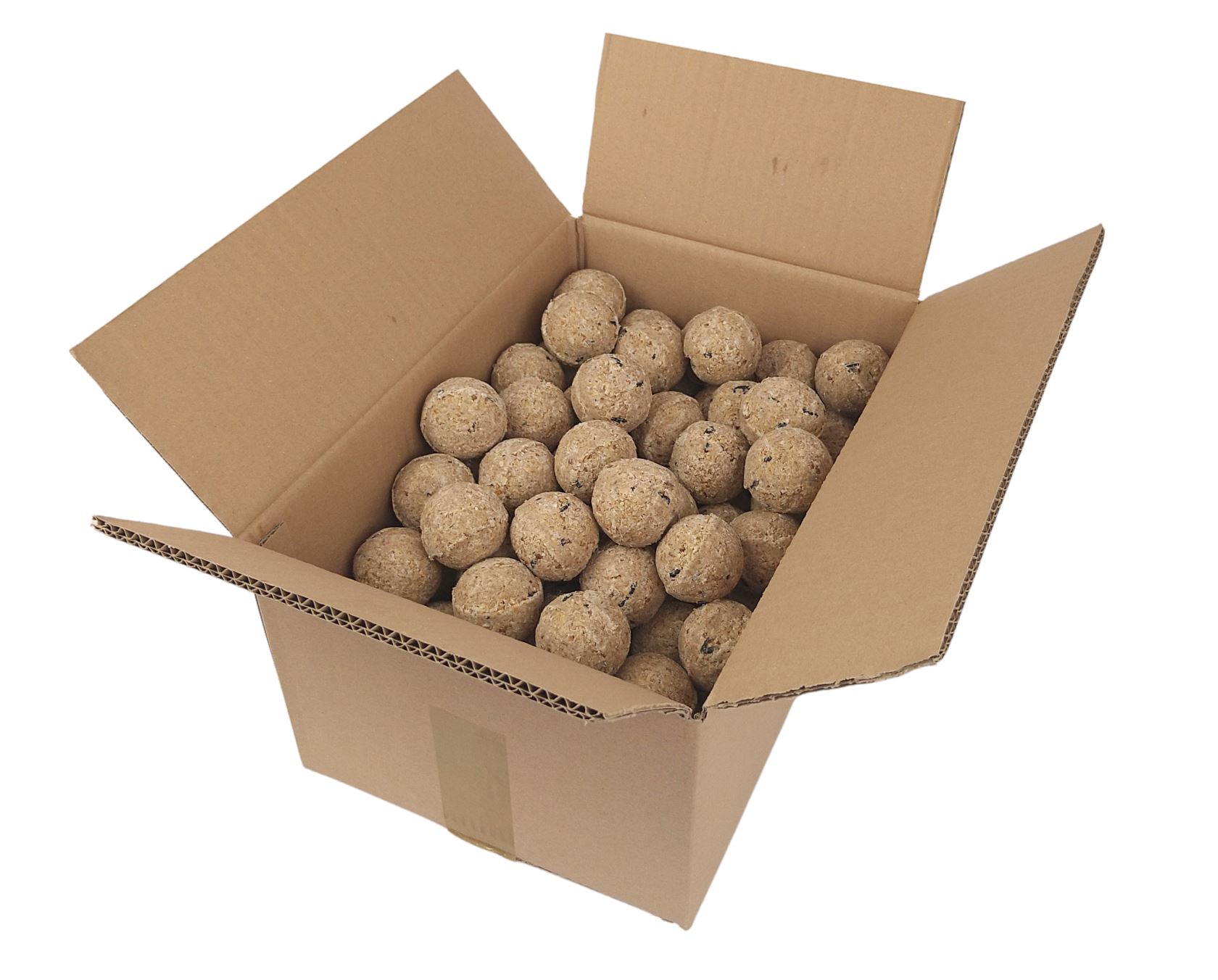Famiflora maxi verpakking - doos met 100 mezenbollen zonder netje - 100 x 90g afbeelding