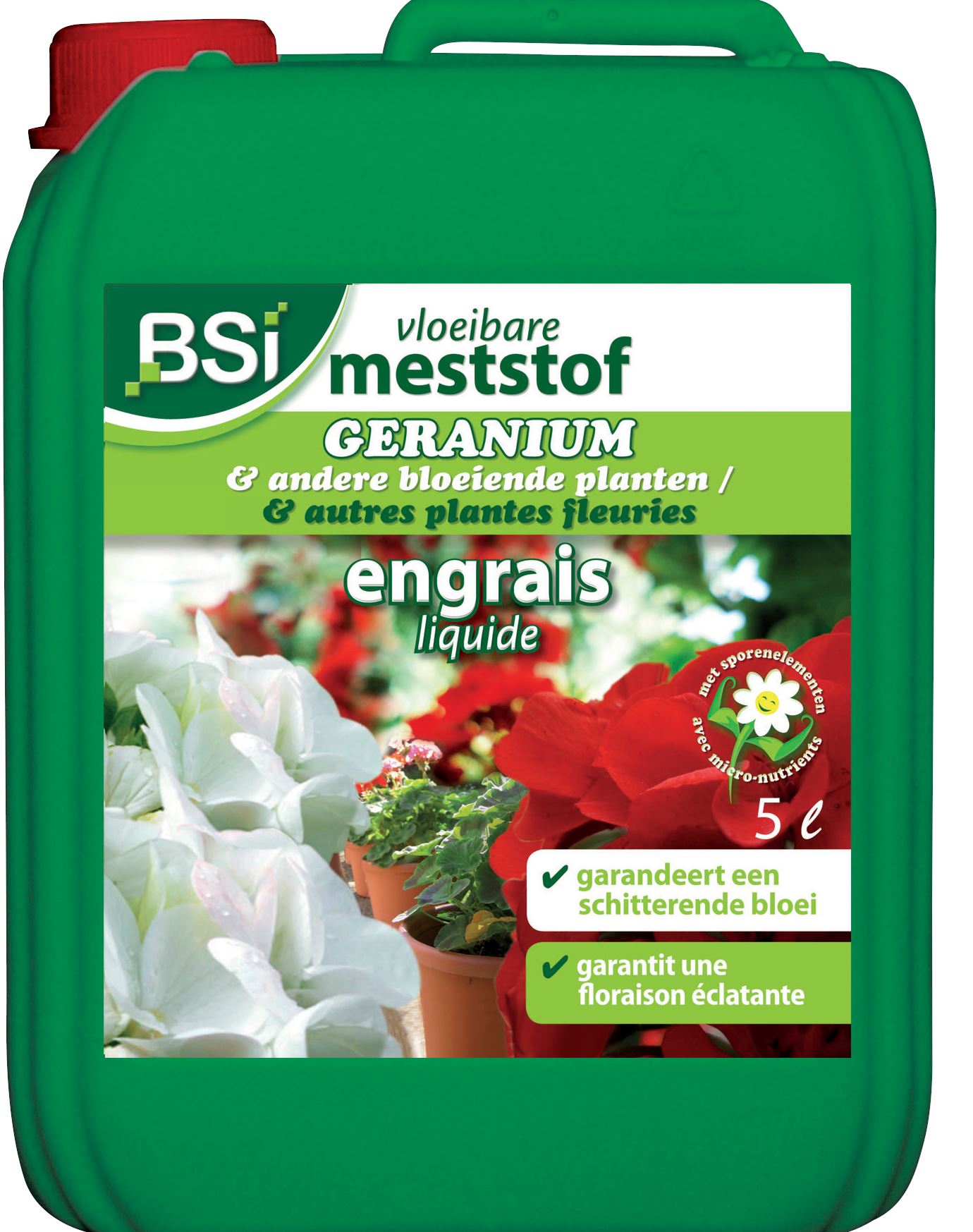 BSI vloeibare meststof voor geranium - 5 l afbeelding