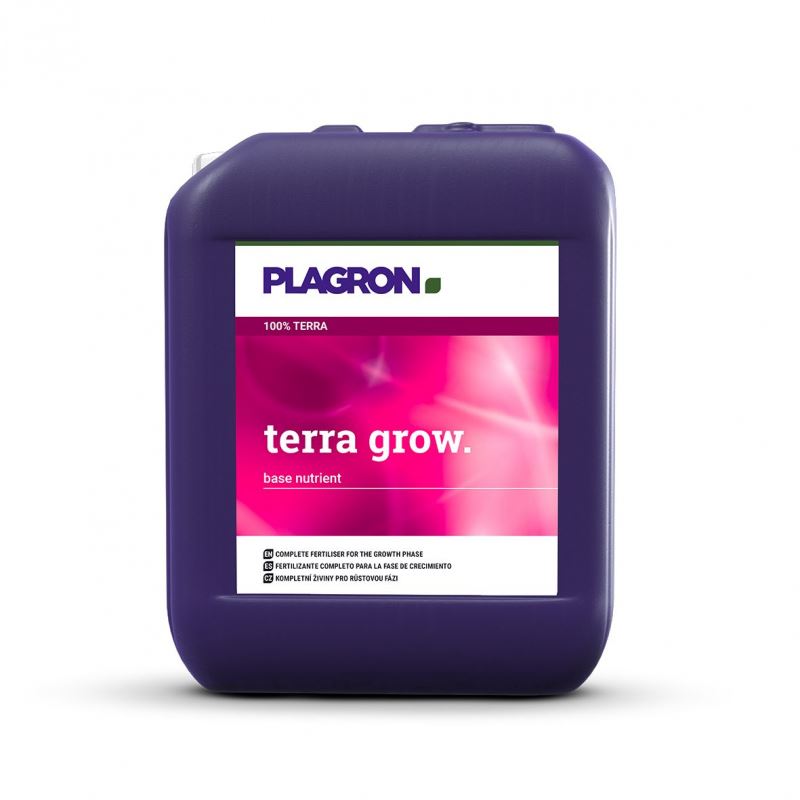Plagron Terra Grow Meststof - 10 l - Groeifase - NPK 3-1-3 - Binnenkweek