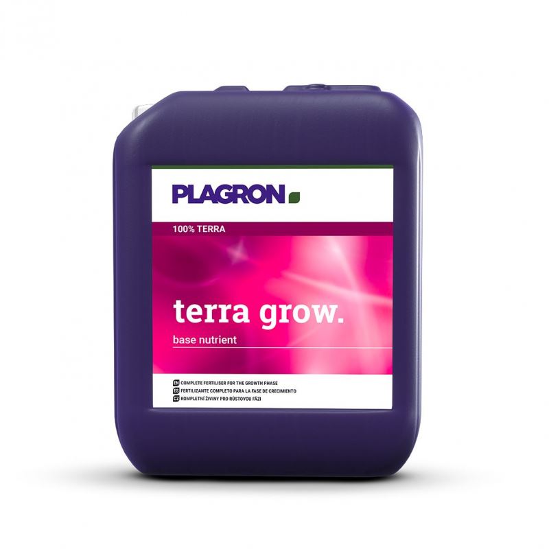 Plagron Terra Grow Meststof - 5 l - Groeifase - NPK 3-1-3 - Binnenkweek