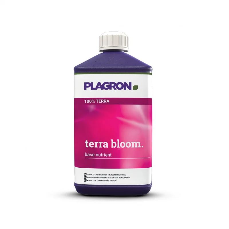 Plagron Terra Bloom Meststoffen - Bloeivoeding - Mineraal - 1 l - Binnenkweek