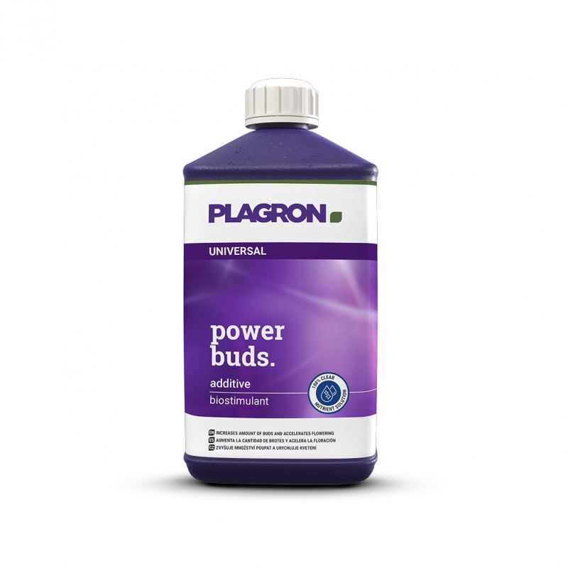 Plagron Power Buds Vloeibare plantenvoeding - 1 L - Biostimulant - Versnelt bloei