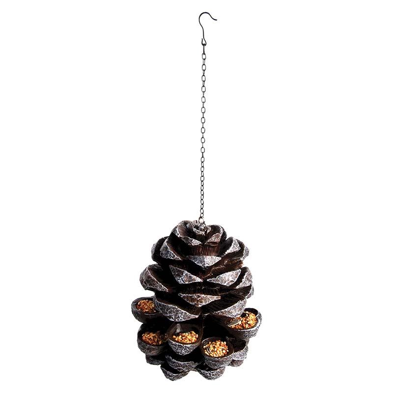 Esschert Design voederdennenappel - LxBxH: 18,2x16,9x23cm afbeelding