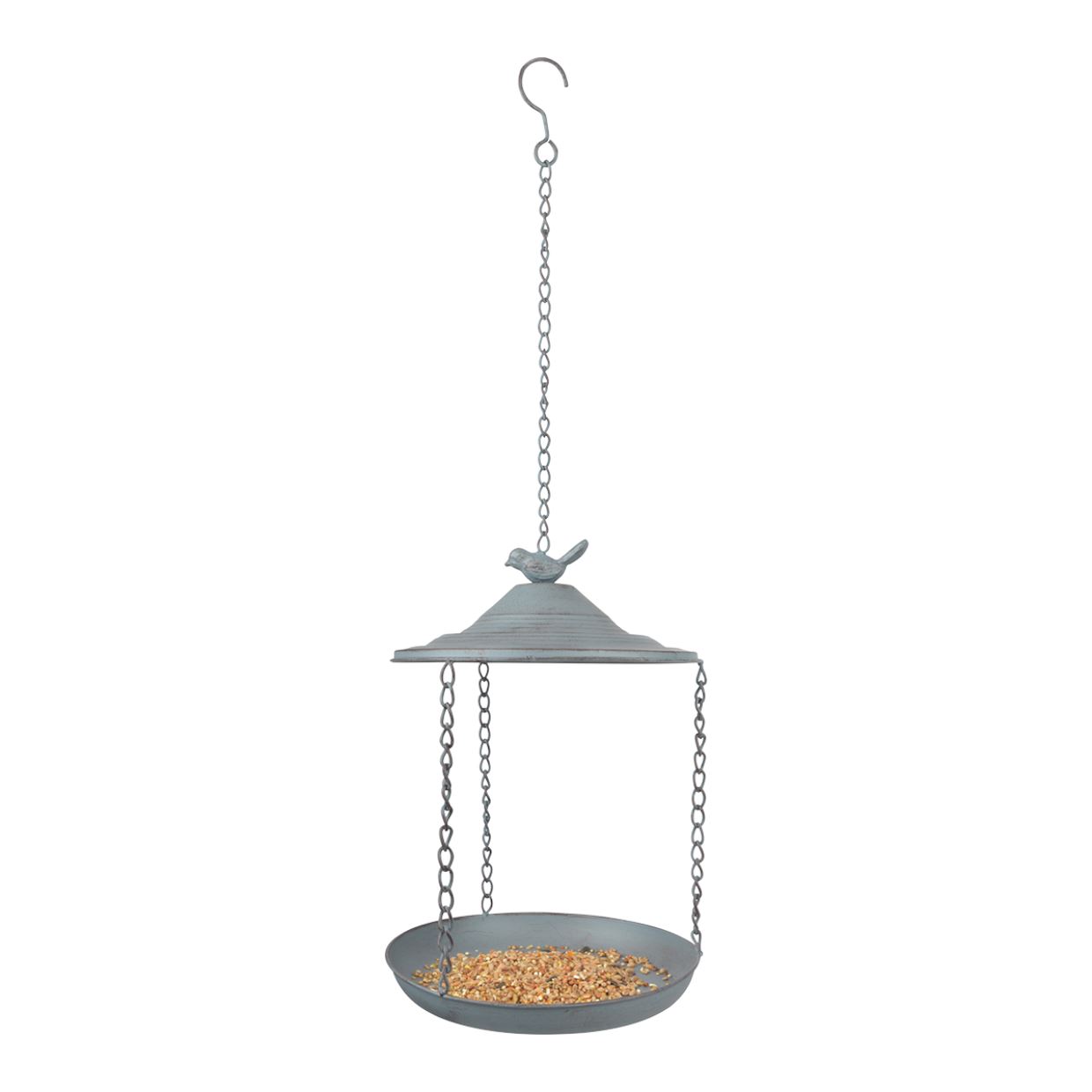 Esschert Design Voederhuis hangend grey metal afbeelding