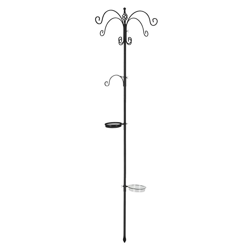 Esschert Design voederstation L - LxBxH: 71,1x71,1x307,9cm afbeelding