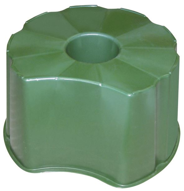 Practo Garden voet regenton conisch groen - Regenton accessoires - 33cm afbeelding
