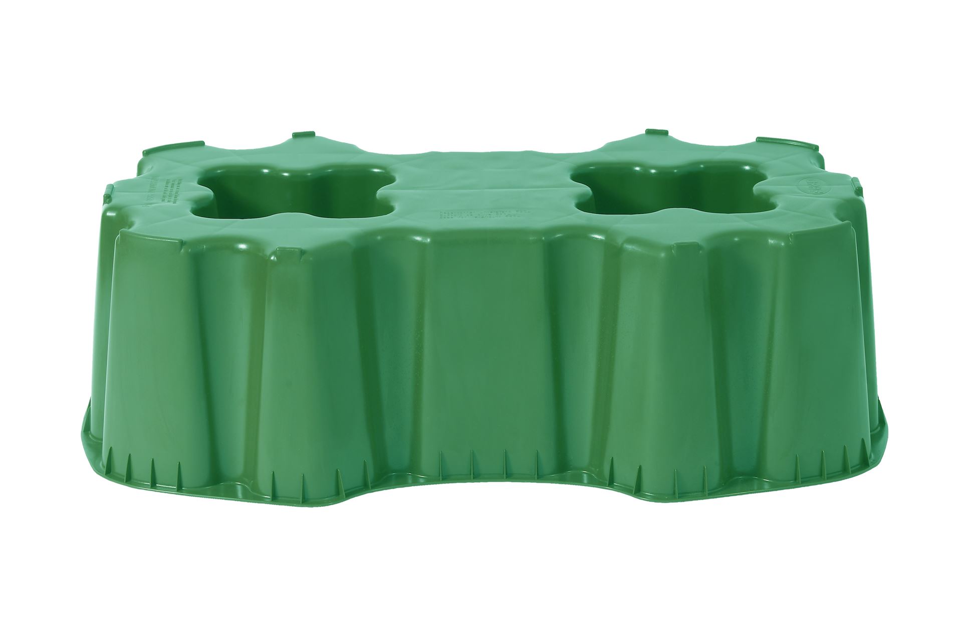 Garantia voet regenton rechthoekig groen - Regenton accessoires - 61x108,5x33cm afbeelding