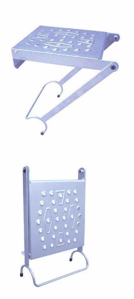 Escalo voetbankje metaal Staal - 6x26x28cm afbeelding