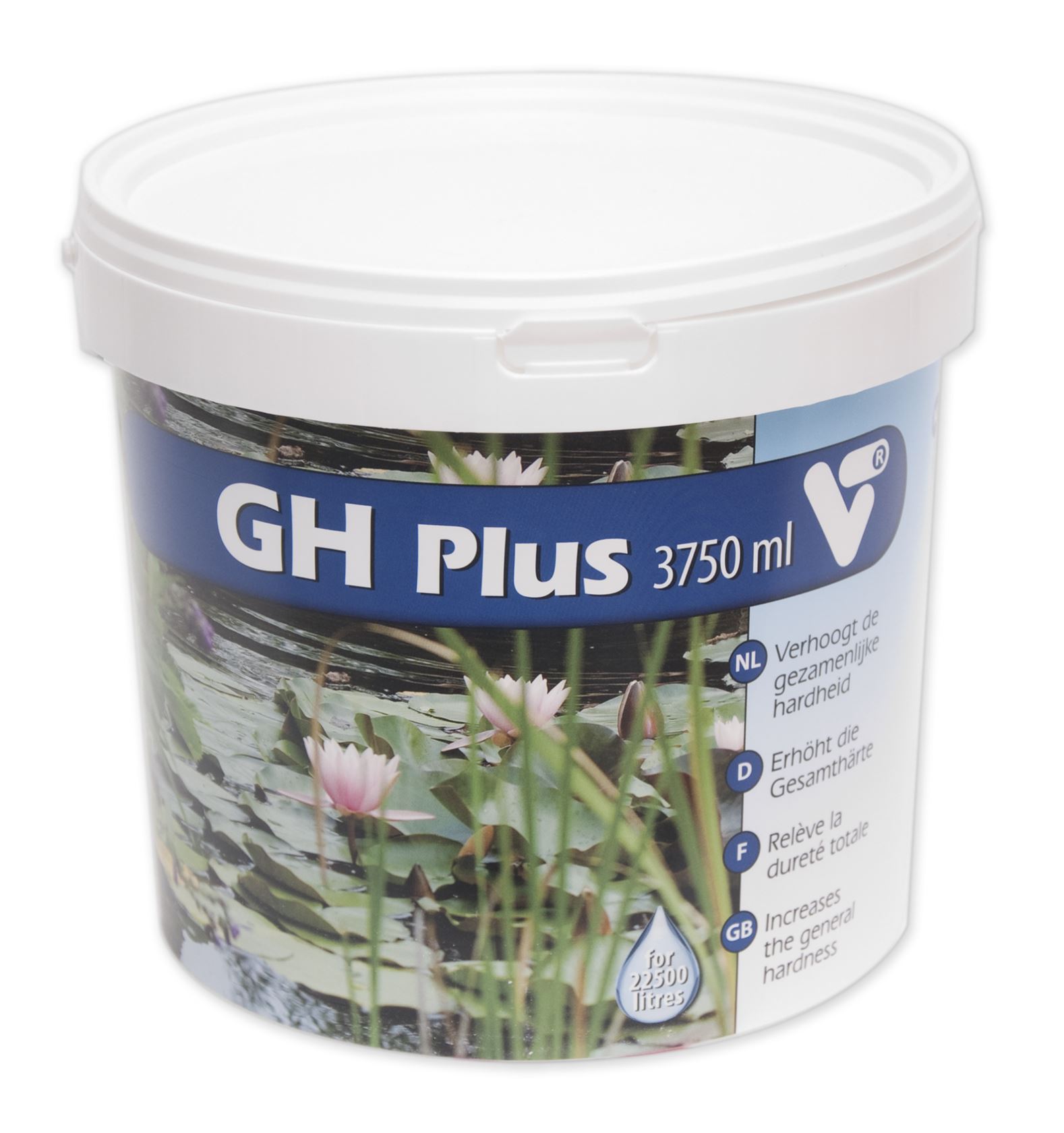 VT GH Plus 3750ml voor 22.500 l - verhoogt de gezamelijke hardheid, in handige emmer afbeelding