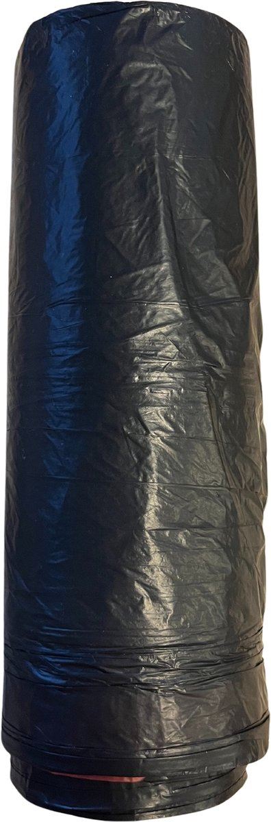 Budget-line vuilniszak voor prullenbakken van 50L - Met trekkoord - 55x75 cm  - 10 stuks