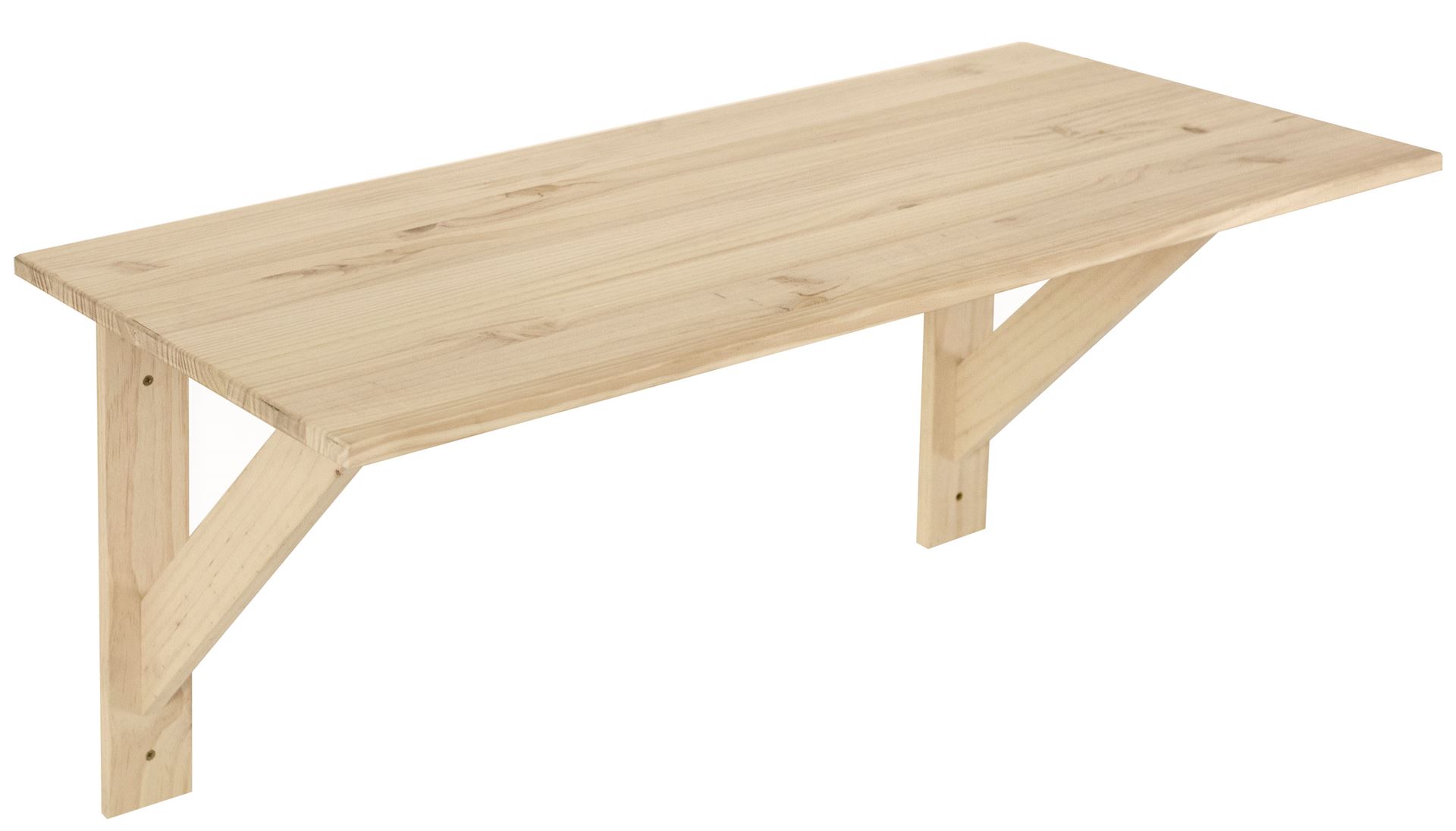 Astigarraga astigarraga wandtablet den met steun Den - Muurdecoratie - 50x1010x49cm - sectie 18mm afbeelding