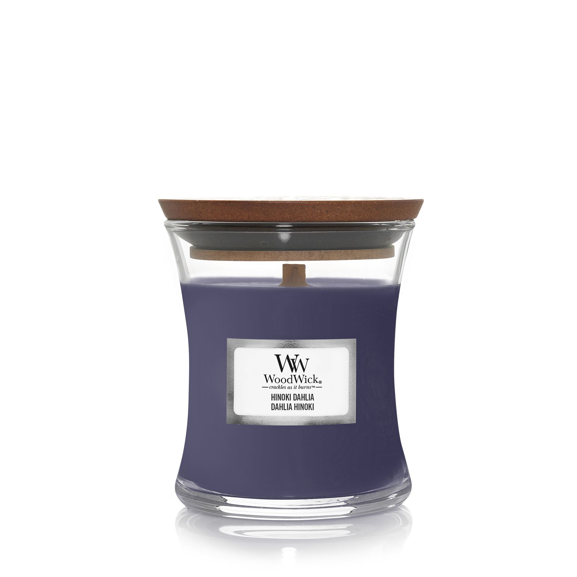 WoodWick geurkaars - Mini - Hinoki Dahlia