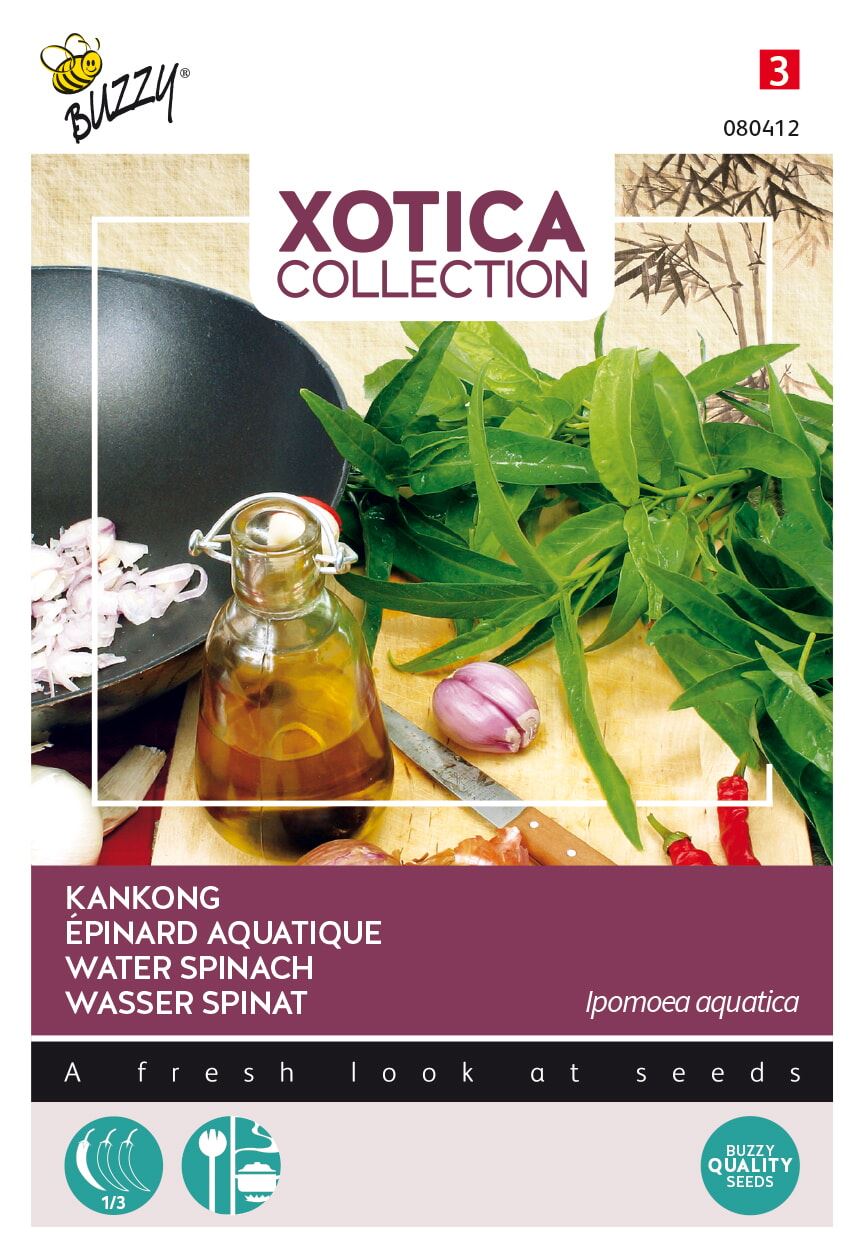 Buzzy® Xotica Kankong zaden afbeelding