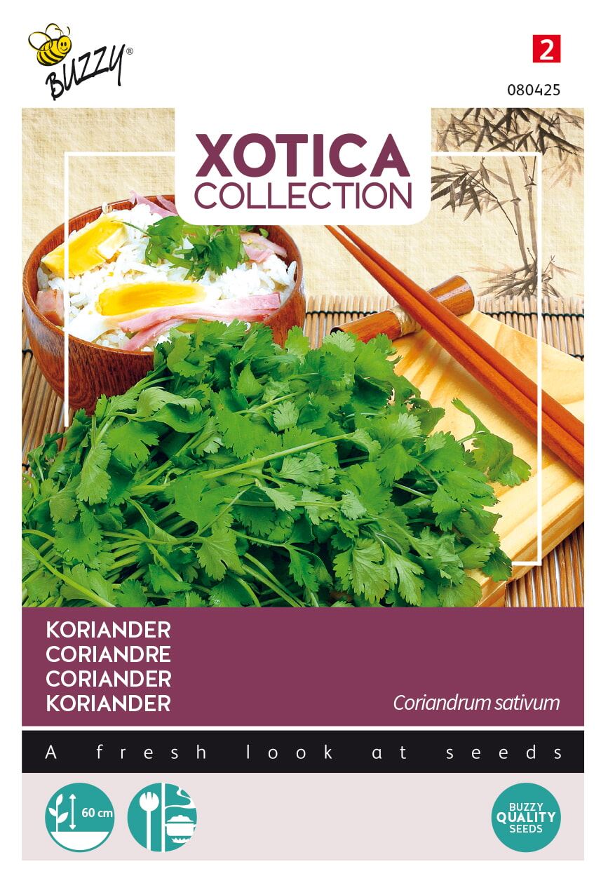 Buzzy® Xotica Koriander zaden afbeelding