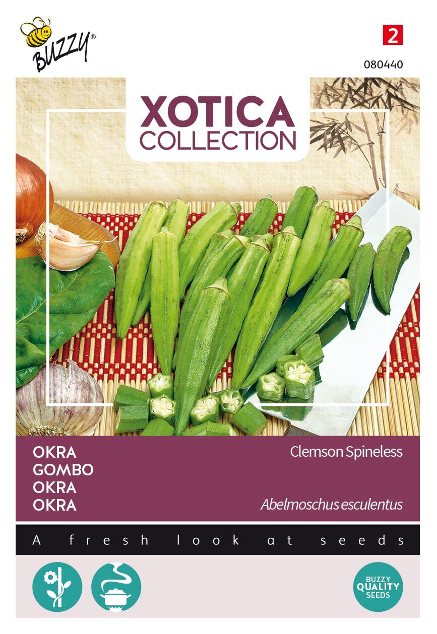 Buzzy® Xotica Okra zaden afbeelding