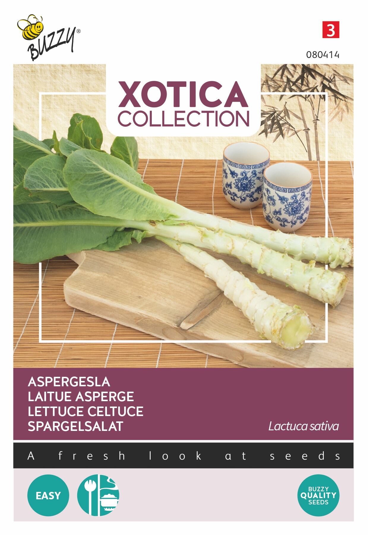 Buzzy® Xotica Aspergesla zaden afbeelding