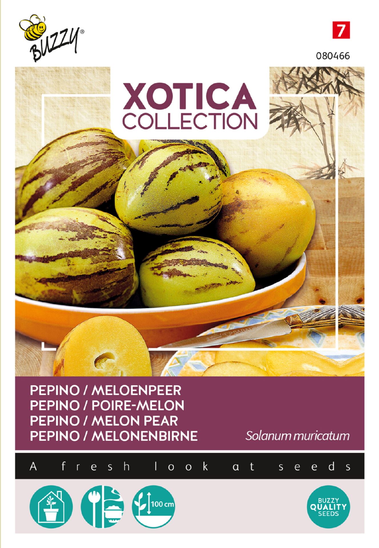 Buzzy® Xotica Pepino zaden - Meloenpeer afbeelding