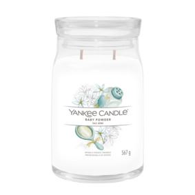Yankee Candle geurkaars - Baby Powder - Signature Large Jar afbeelding