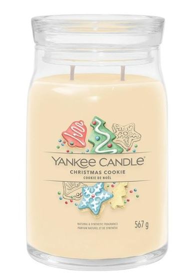 Yankee Candle geurkaars - Christmas Cookie - Signature Large Jar afbeelding