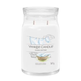 Yankee Candle geurkaars - Clean Cotton - Signature Large Jar