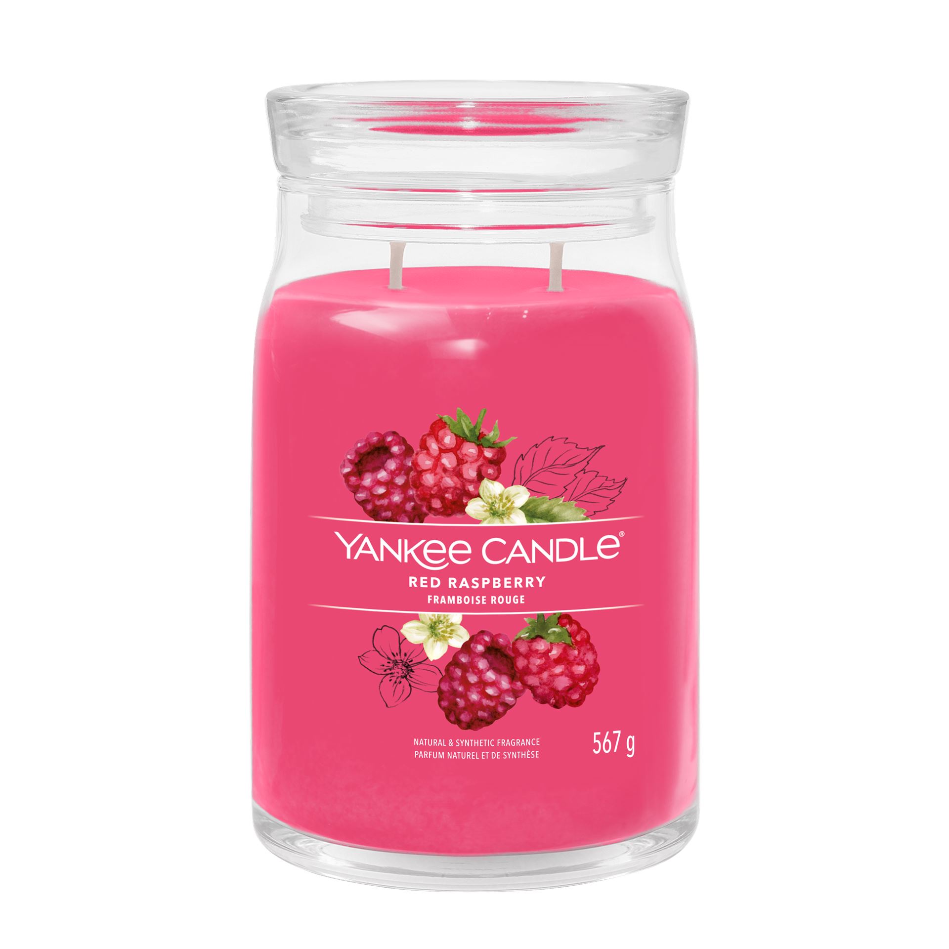 Yankee Candle geurkaars - Red Raspberry - Signature Large Jar
