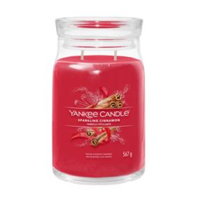 Yankee Candle geurkaars - Sparkling Cinnamon - Signature Large Jar afbeelding