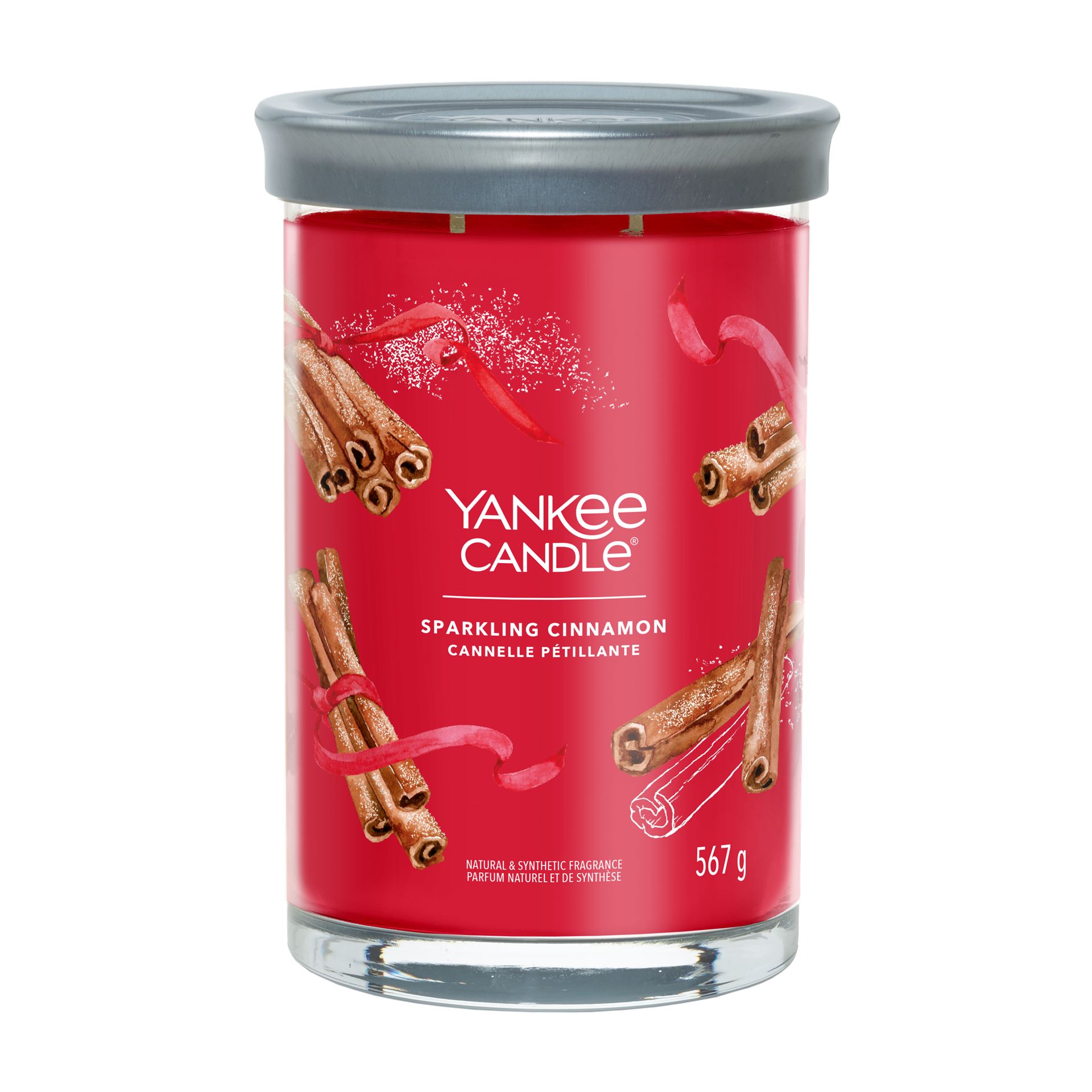 Yankee Candle geurkaars - Sparkling Cinnamon - Signature Large Tumbler afbeelding