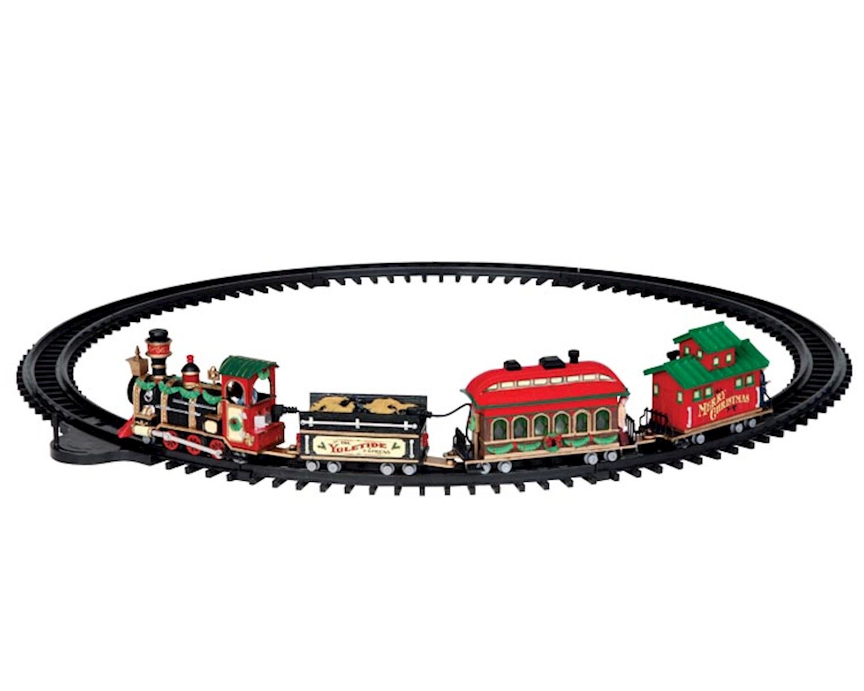 Lemax - 'Yuletide Express' - Verlichte trein met animatie & muziek/geluid - Werkt op batterijen