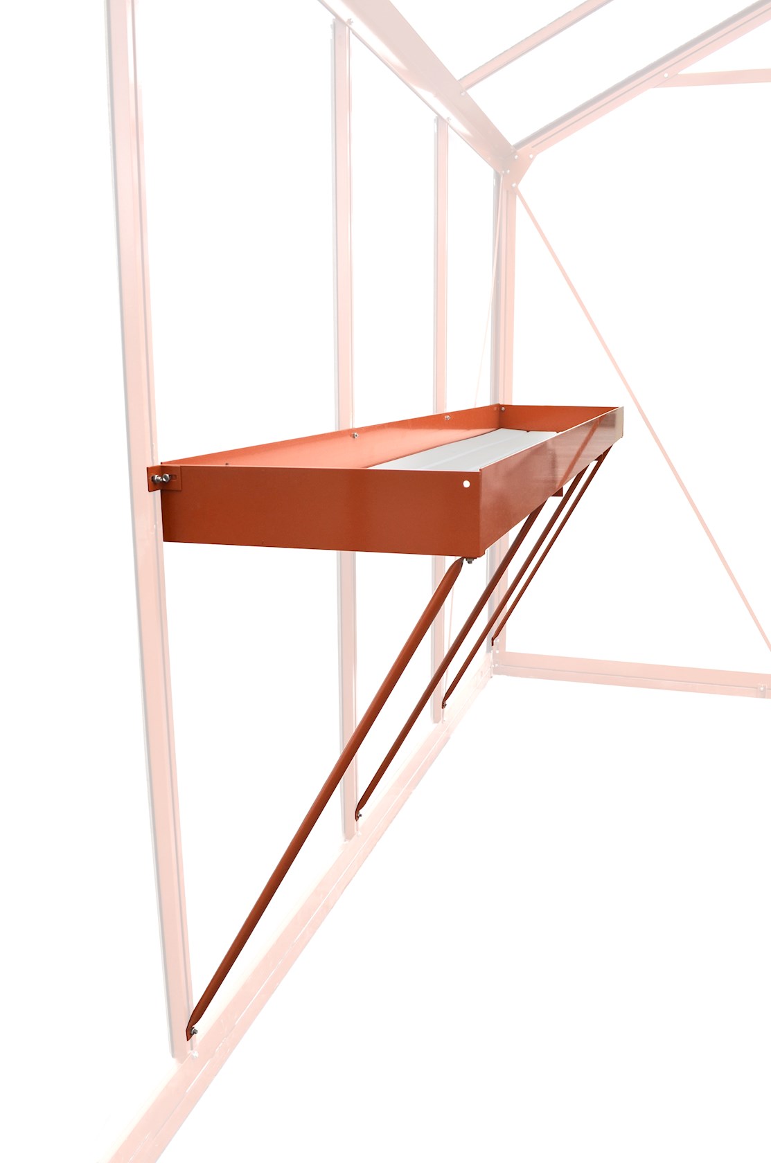 ACD zaaitafel met inleg in standaard RAL-kleur 217 cm x 42 cm x H 10 cm afbeelding
