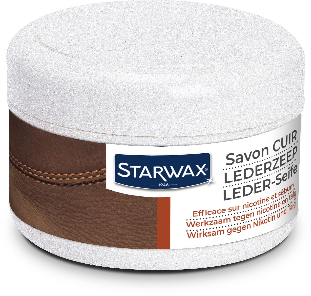 Starwax zachte lederzeep - 150ML afbeelding