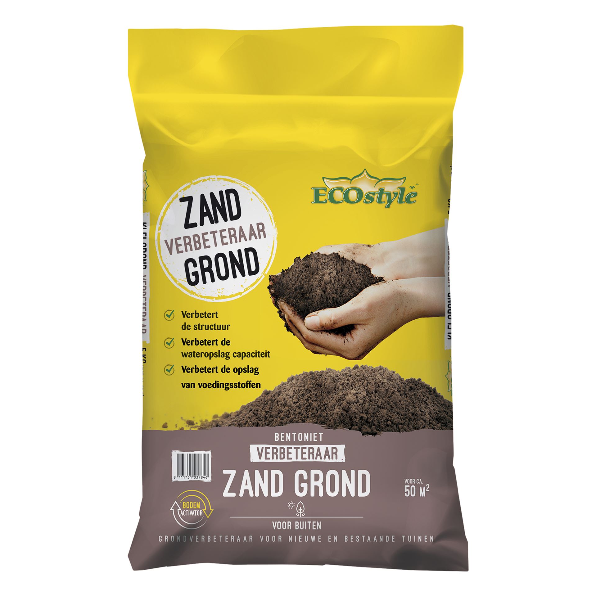 Ecostyle ZandGrond verbeteraar - 5kg voor 50m² afbeelding