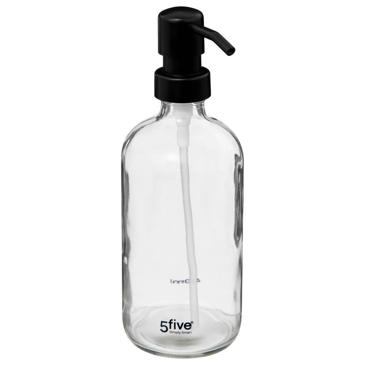 5Five zeepdispenser 450ML - Transparant afbeelding