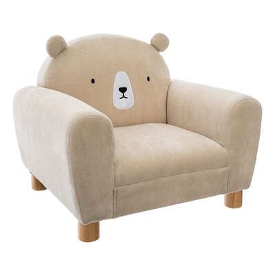 Atmosphera kinderzetel - Berenoren - Beige - 52 x 44 x 43 cm afbeelding